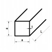 Kształtownik kwadrat 40x40x1,5 L=6mb #3