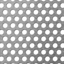 KA 4 B2B - Blacha perforowana #1,5x1250x2500 STAL CZARNA