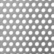 Blacha perforowana #1x1000x2000 STAL CZARNA #2