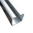 Ceownik półzamknięty 80x80x22,5x4 ocynk L=6mb #1