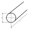Pręt ciągniony fi 13 h9 L=3mb #2