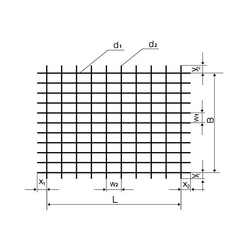 Siata zgrzewana żebro fi 6x2150x5000 oczko150x150 #3